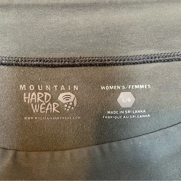 Mountain Hardwear Green Striped A-Line Large Knee-Length Skirt Gorpcore - Picture 3 of 7